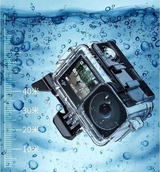Miniatura 9 de Coyktonty - Funda impermeable para DJI Action 4Osmo Action 3,40M, accesorio de filmación subacuática con soporte y tornillos