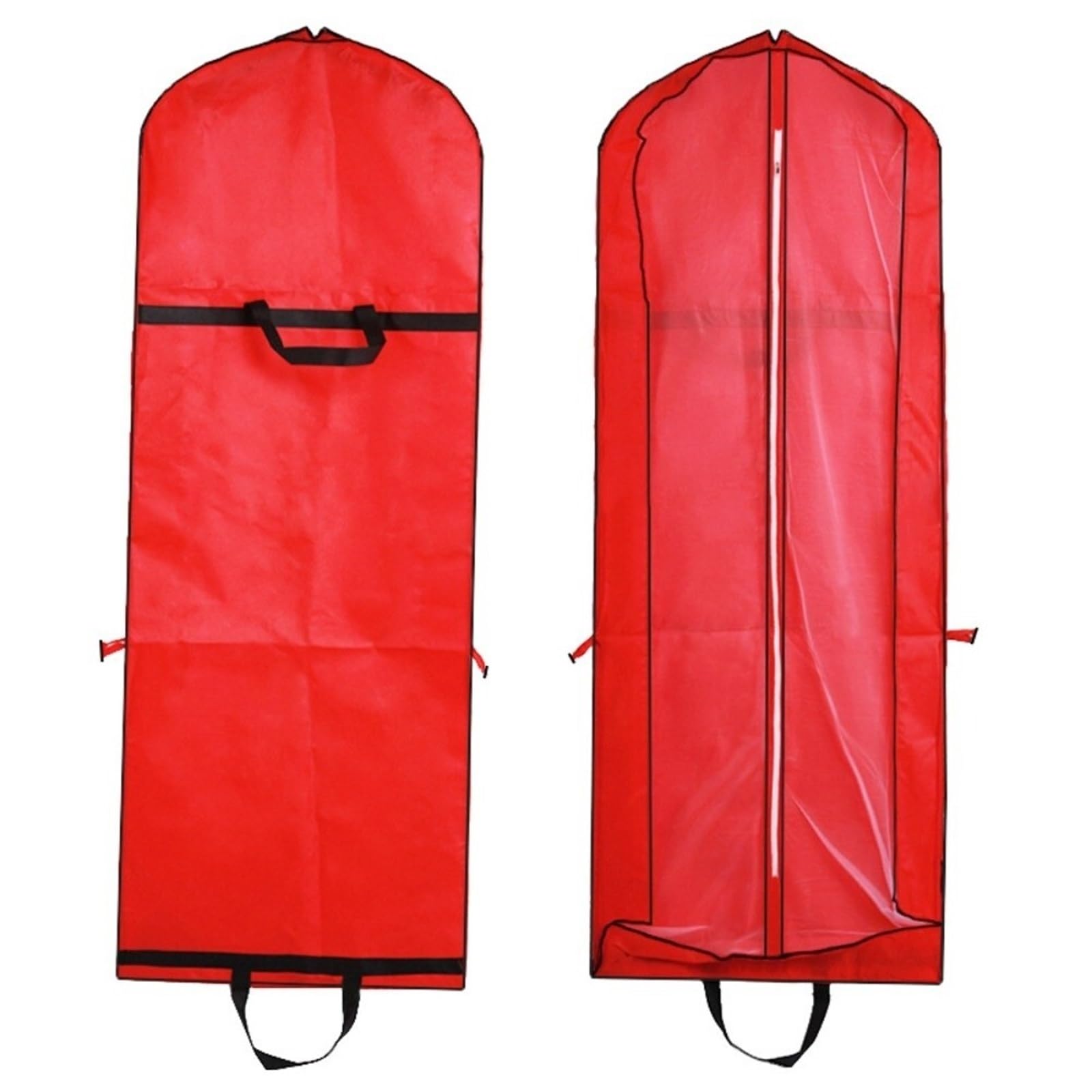 Porta Trajes Viaje Hombre 2 fundas for vestido de novia de 180 cm con cremallera for colgar
