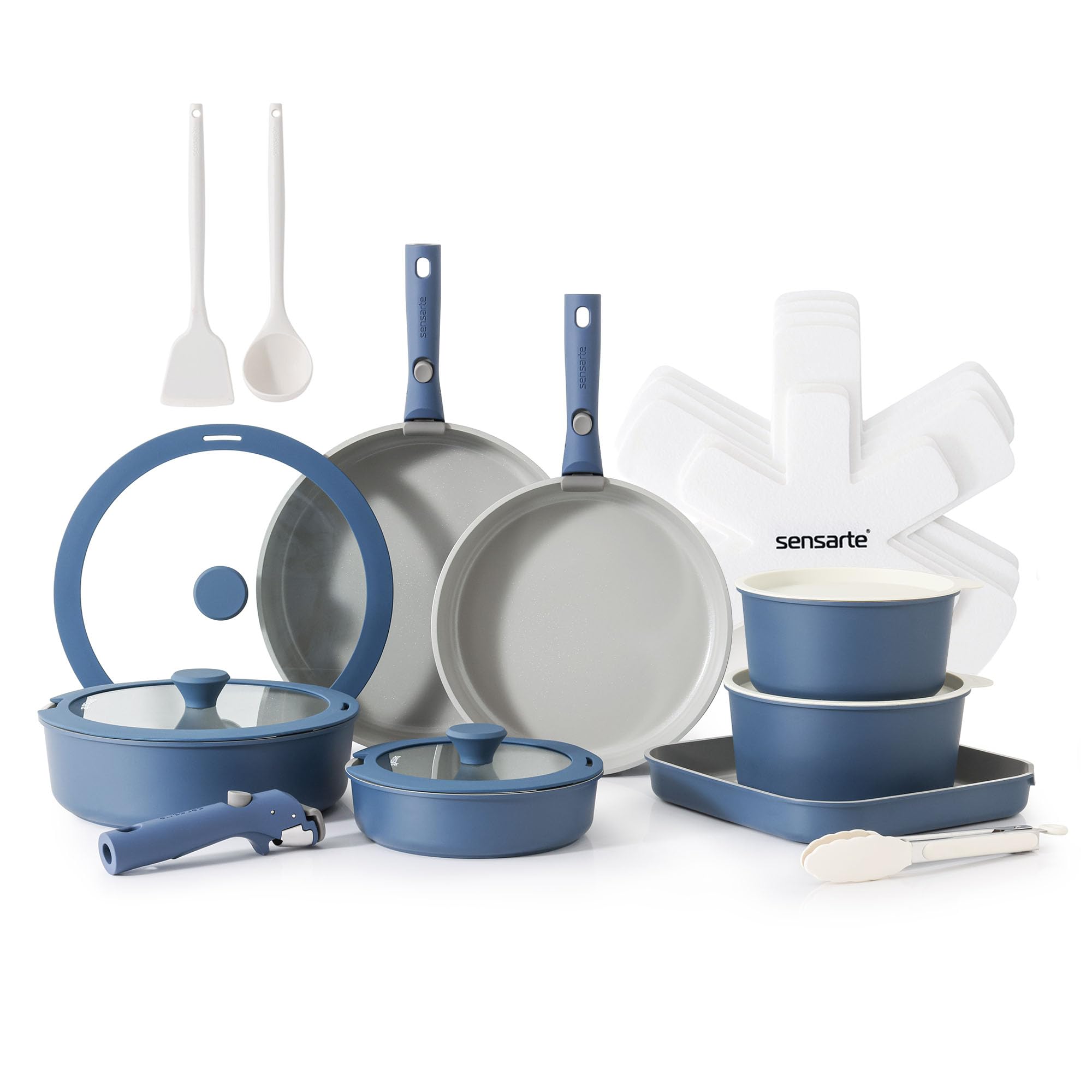 SENSARTE 24-Piece Detachable Handle Set