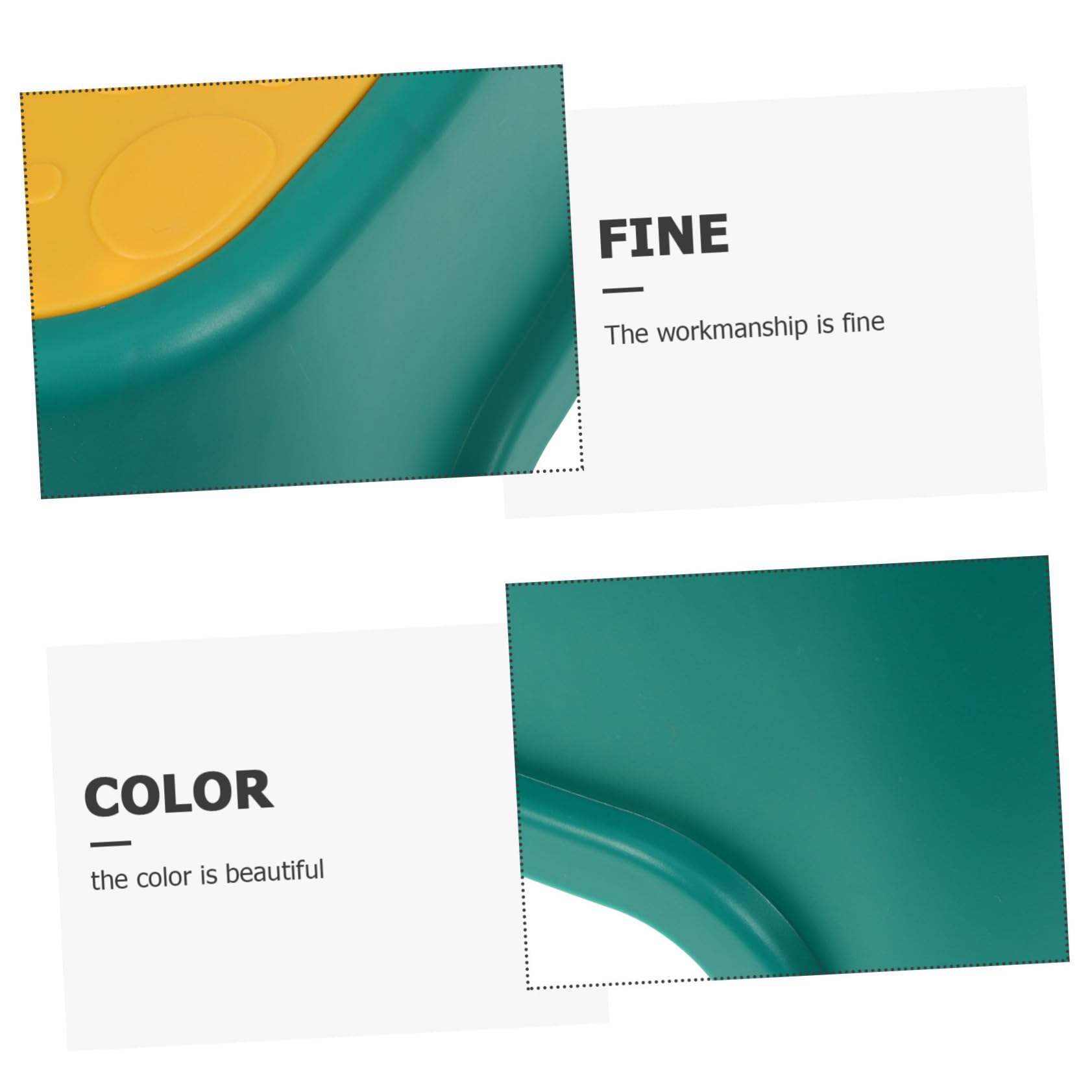 Rutschfester Kindertritthocker aus Kunststoff 2 Stück Blau | Badezimmer und Toilettentraining, Stabile Tragkraft, Leicht und Robust Verarbeitet