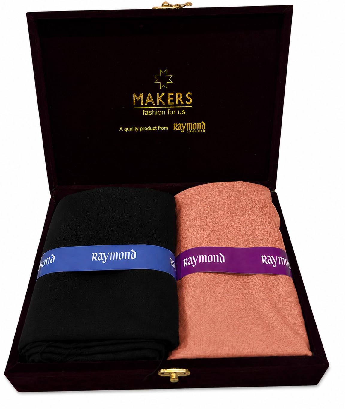 raymond fabrics Raymond Finest Shirt & Trouser Fabric Combo for Men | Premium Plain Shirt Material & Solid Pant Fabric | Designer Box Packing | Formal Wear Set-picture-36