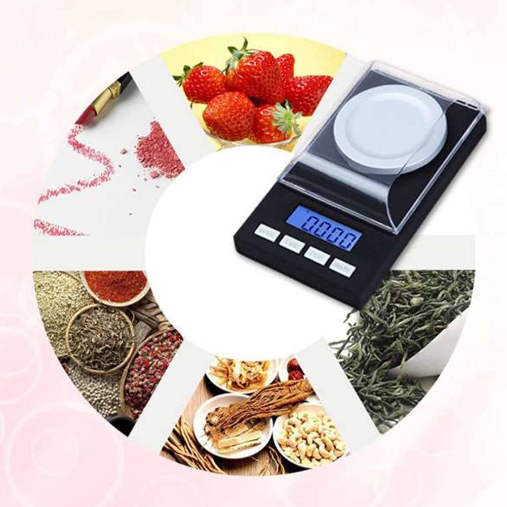 Bilancia elettronica di precisione 50G/0.001G Bilancia digitale tascabile display LCD a peso di calibrazione 50G