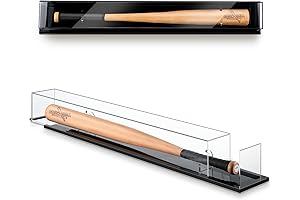 Baseball Bat Glass Display Case