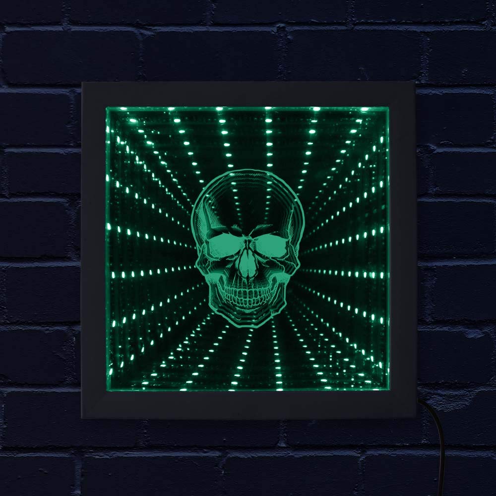 シーリングライト・天井照明 HYSTERIC GLAMOUR INFINITY MIRROR LIGHT Infinity Mirror Light with Remote Control - 3D Octagon Multi Color