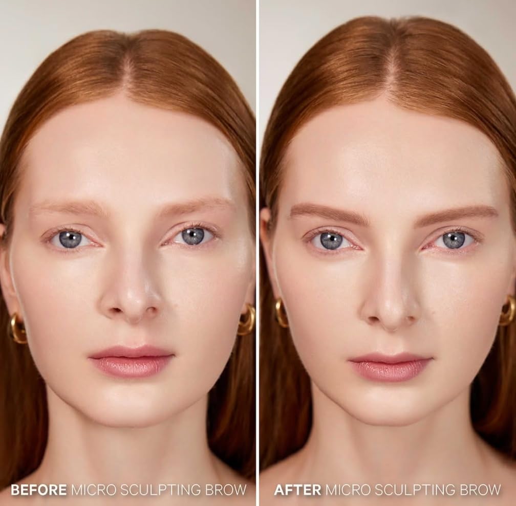 Kevyn Aucoin Micro-Sculpting Brow: A waterproof, superfine multi-tipped pen ideal for creating realistic brow hair strokes. Long wear, precise application, easy use. Make-up artist go to - Image 6