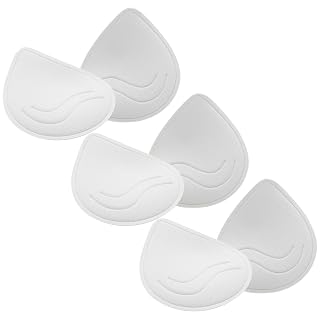 KOOAAICCHI Bra Pads Inserts 3 Pairs-Bra Pads Sewn Padded Removable Inserts for Women's Sports Bra or Swimsuit Insert - Amazon product rated Grade B