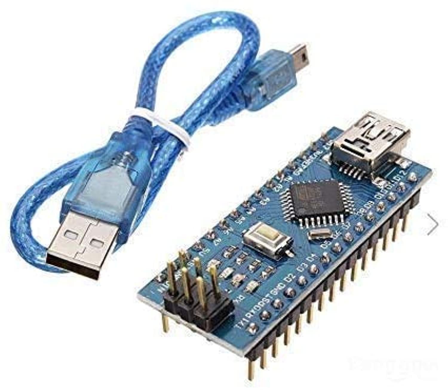 Nano V3 FTDI FT232 Mini USB Soldered Pins with USB Cable - ATmega328P