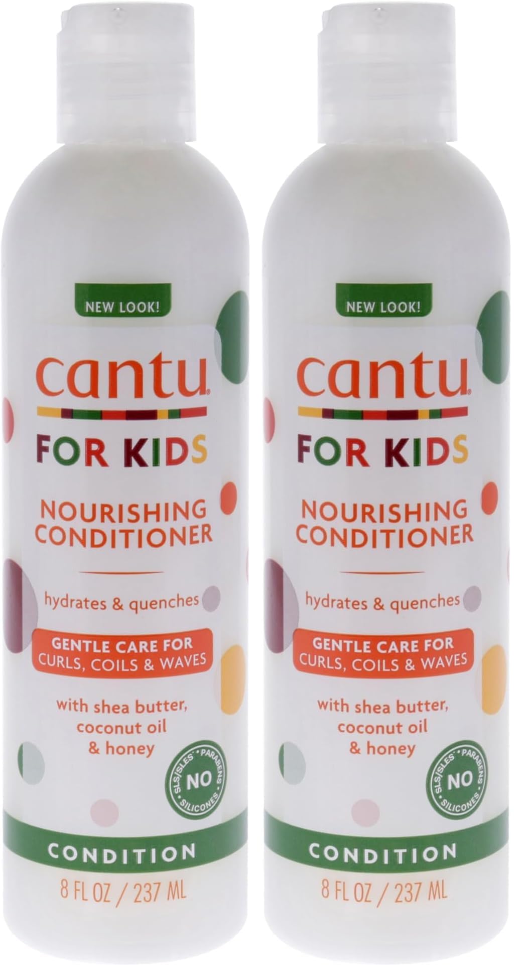 Cantu Feuchtigkeitsspendende Spülung für Kinder, 237 ml (Packung mit 2)