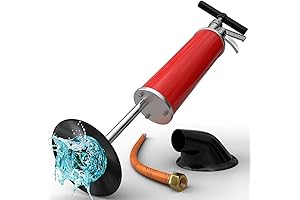 XXL Air Powered Plunger and Drain Blaster: Your Arsenal Against Clogged Drains