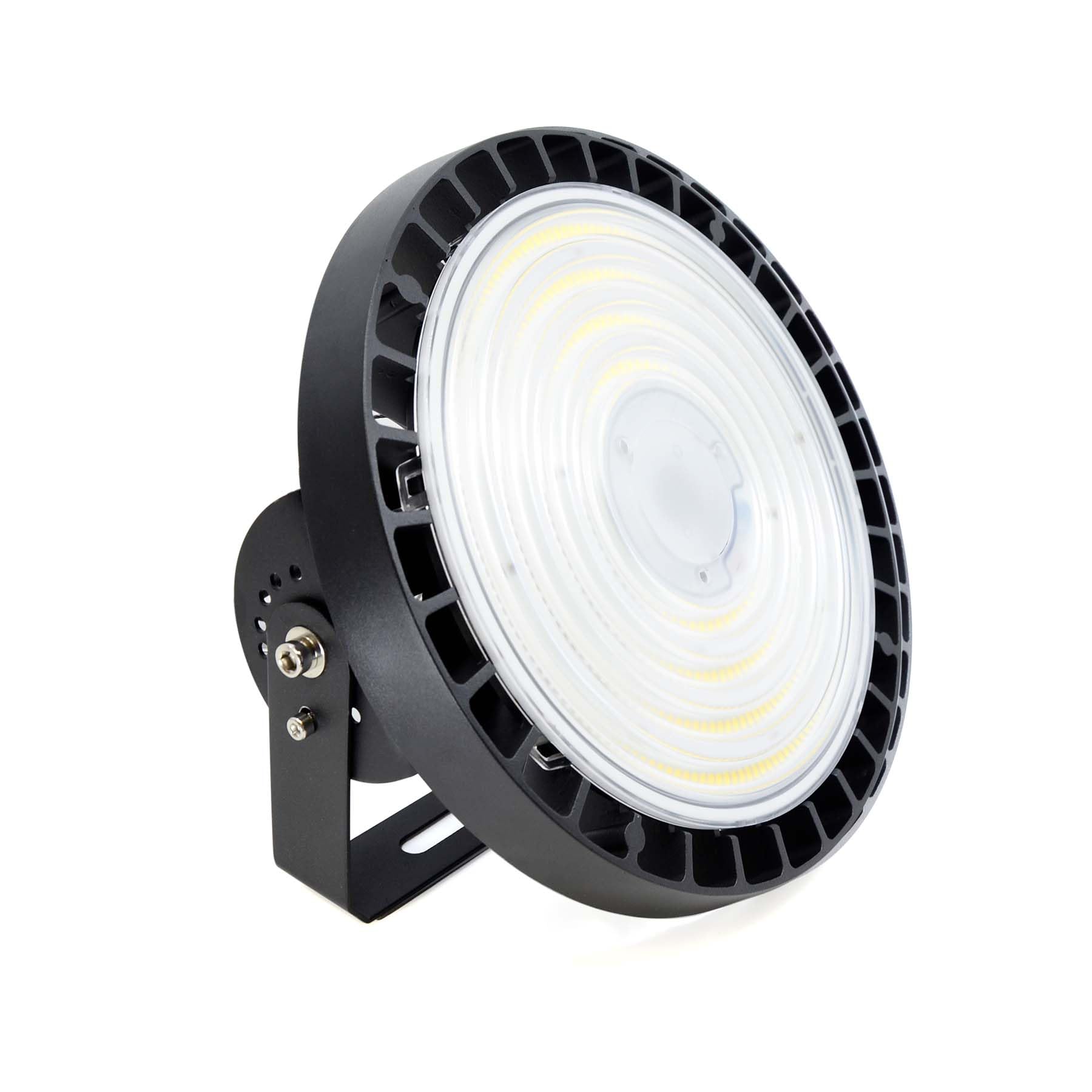 G.W.S® Premium 200W LED UFO High Bay Light, 6000K Day White 1-10V Dimming 160Lms/W IP65 Waterproof, Warehouse Industrial Commercial Lamp — image 1