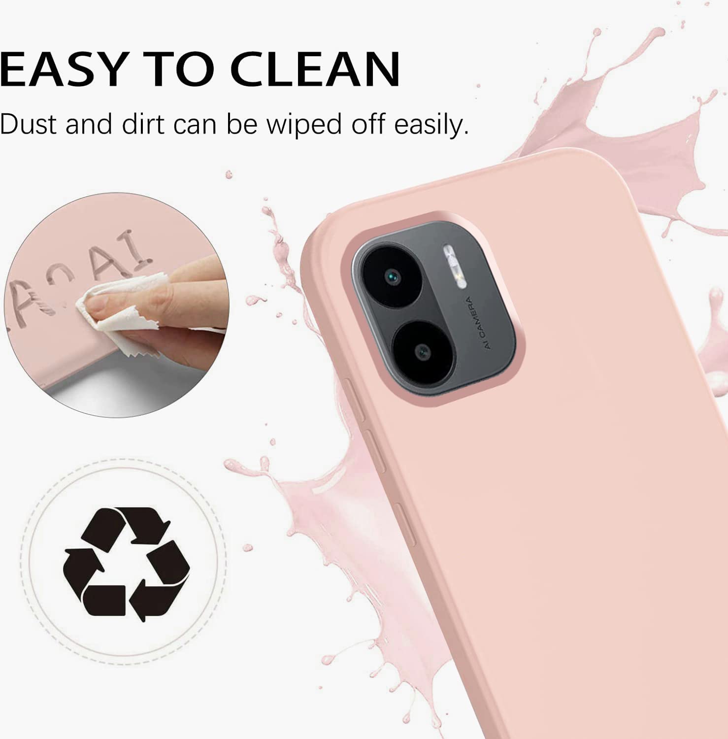 xinyunew Cover con Cordino per Honor X7b,Custodia Trasparente con Collana Tracolla Laccio Collo Ultra Sottile Morbido TPU Silicone Antiurto AntiGraffio Antiscivolo Case