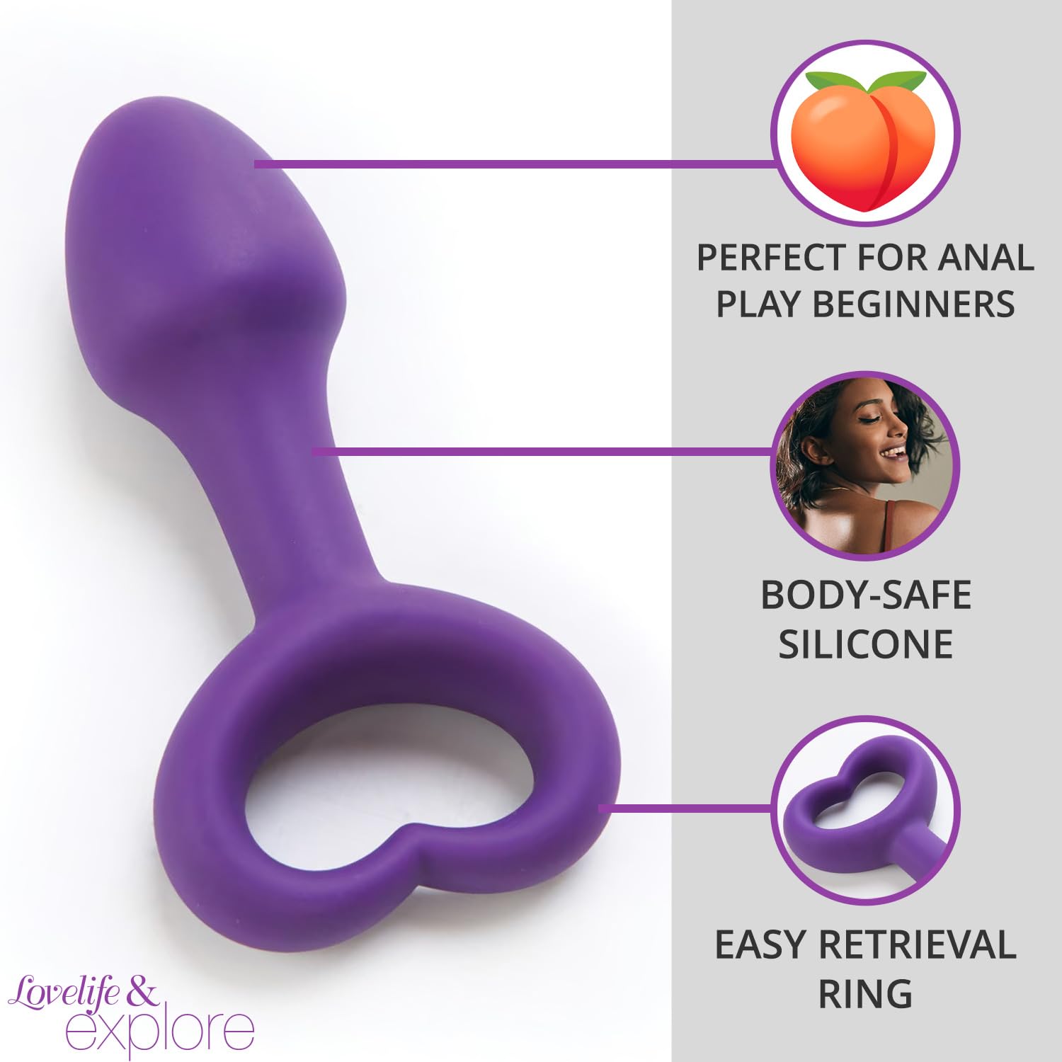 solo anal plug GALAKU Unicorn Anal Plug [MV-X2285] main image 0