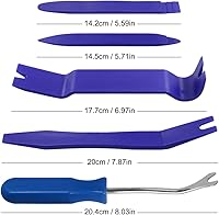 Vista 7 de SourceTon Kit de herramientas de eliminación de molduras automáticas de 10 piezas, herramientas de palanca de panel de automóvil para salpicadero