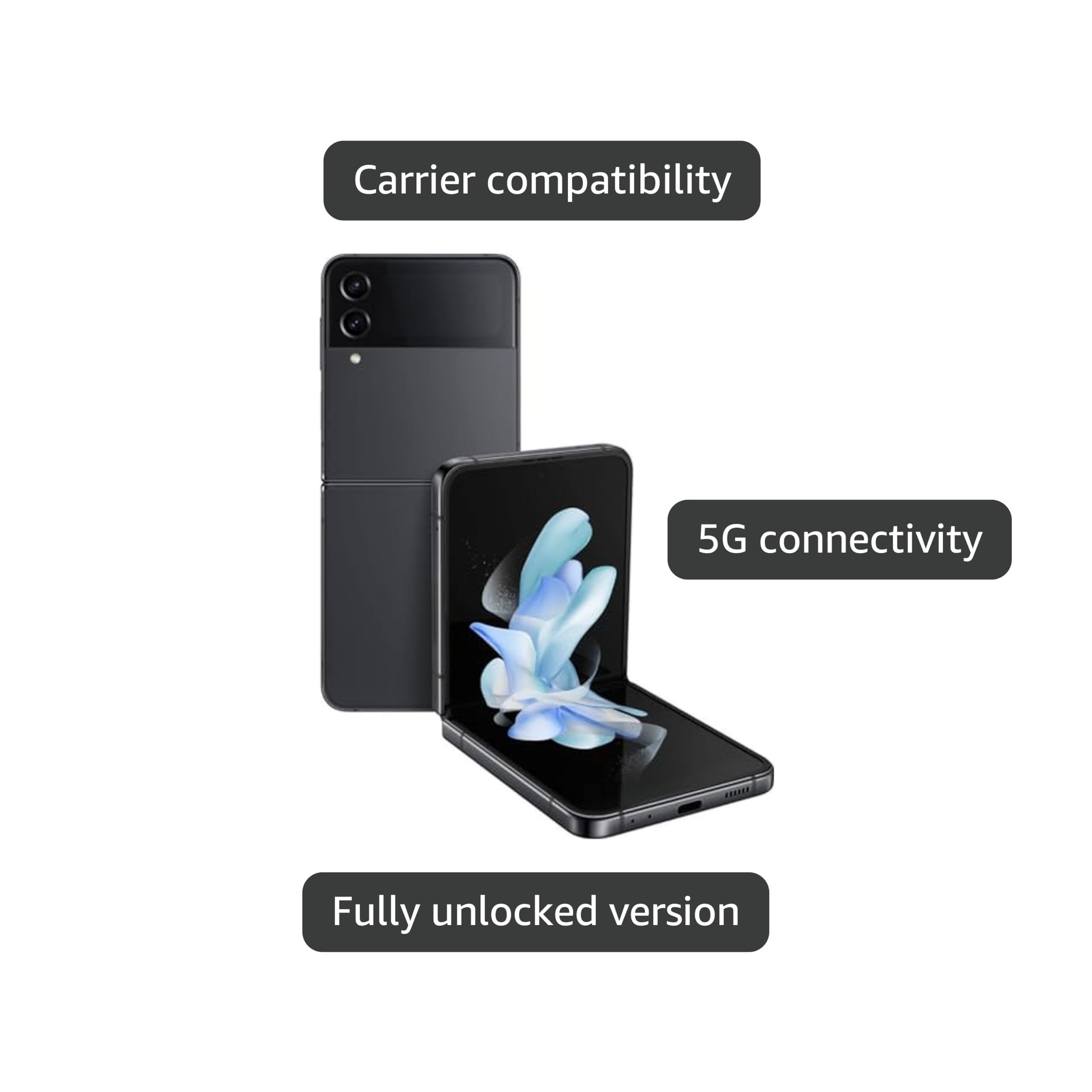 海外版 ギャラクシー Zフリップ4 Z Flip4 SIMフリー 256GB 海外版