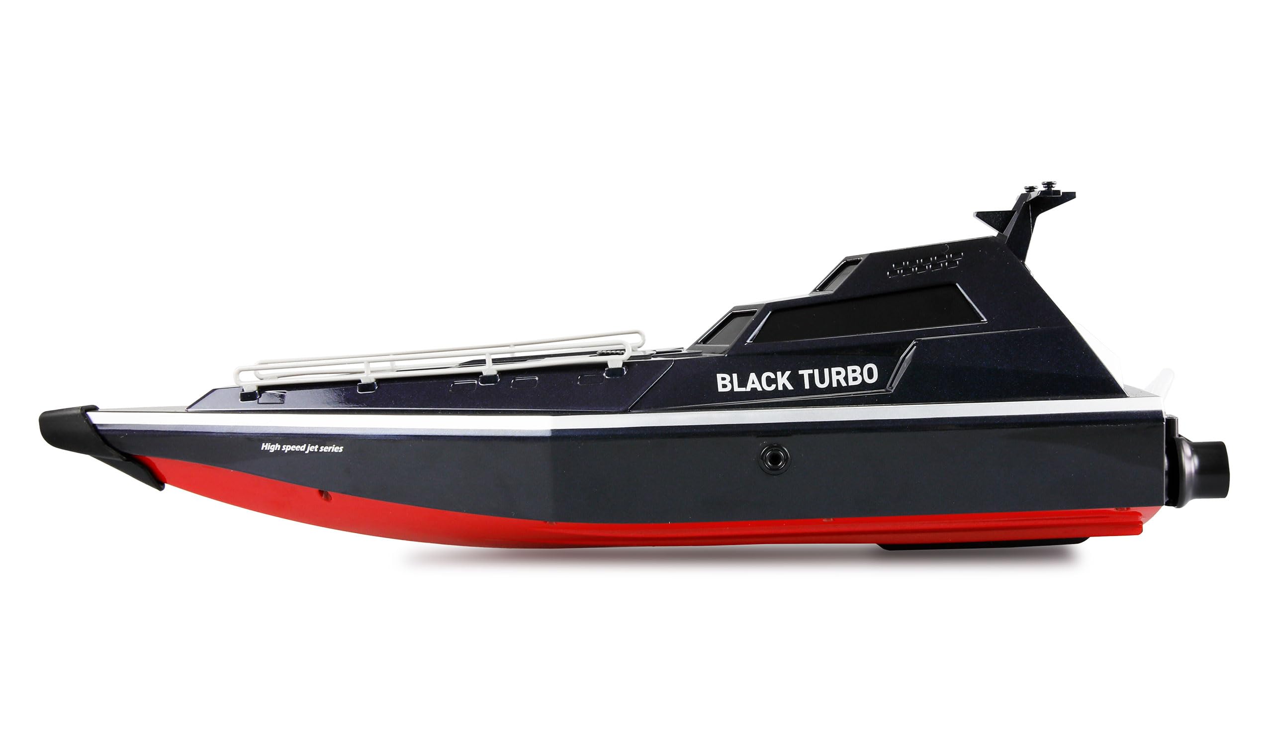 Amewi Black Turbo łódź wojskowa z napędem jet 28 km/h 420 mm RTR czarna