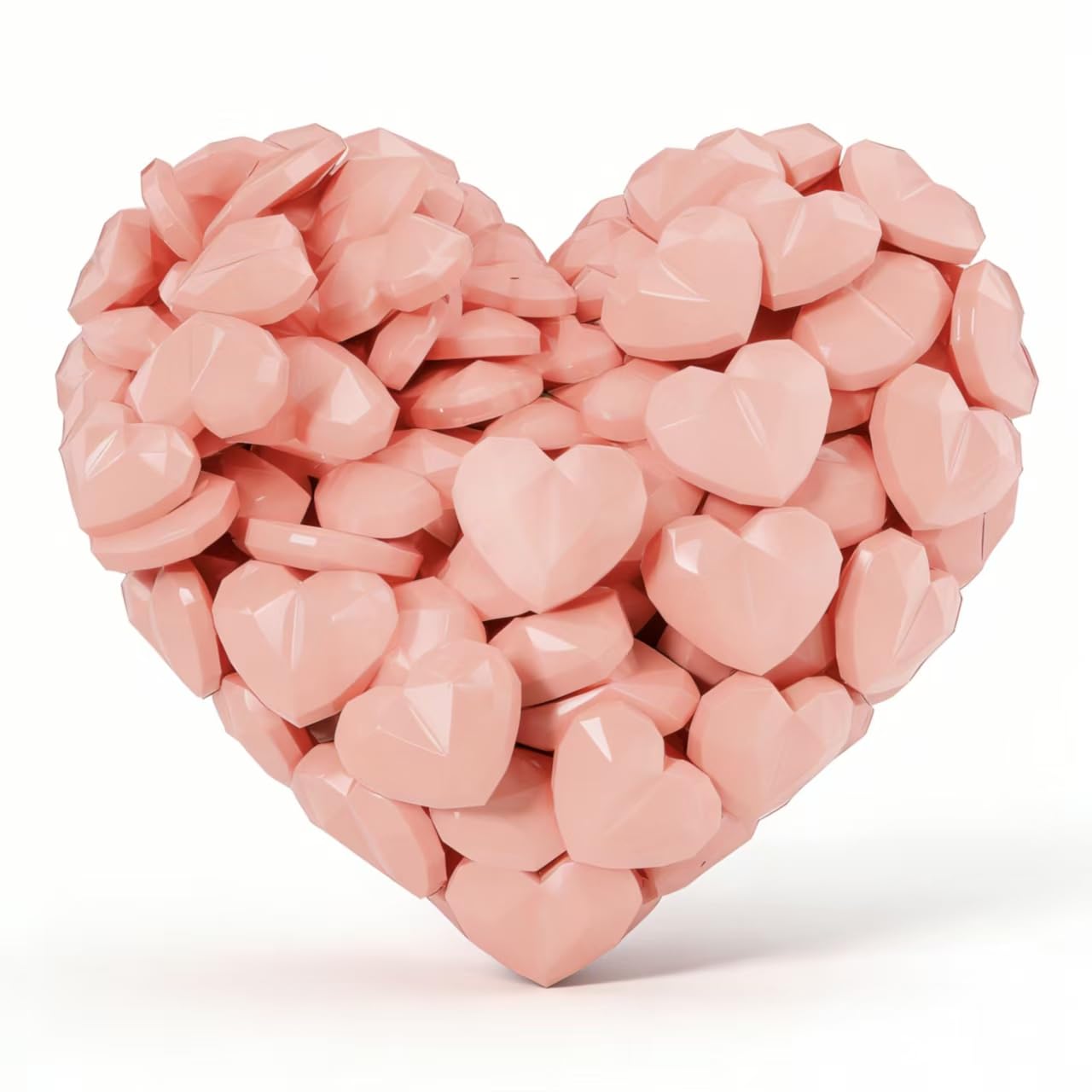 Chulan Heart Shape Sensitive Skin Wax Beads, 14oz Hard Wax Beans for Coarse Brazilian Hair Removal, Stripless Refill Bag for Full Body, Bikini, Legs, Armpits – Rose Pink Rose Pink 14 Ounce (Pack of 1)
