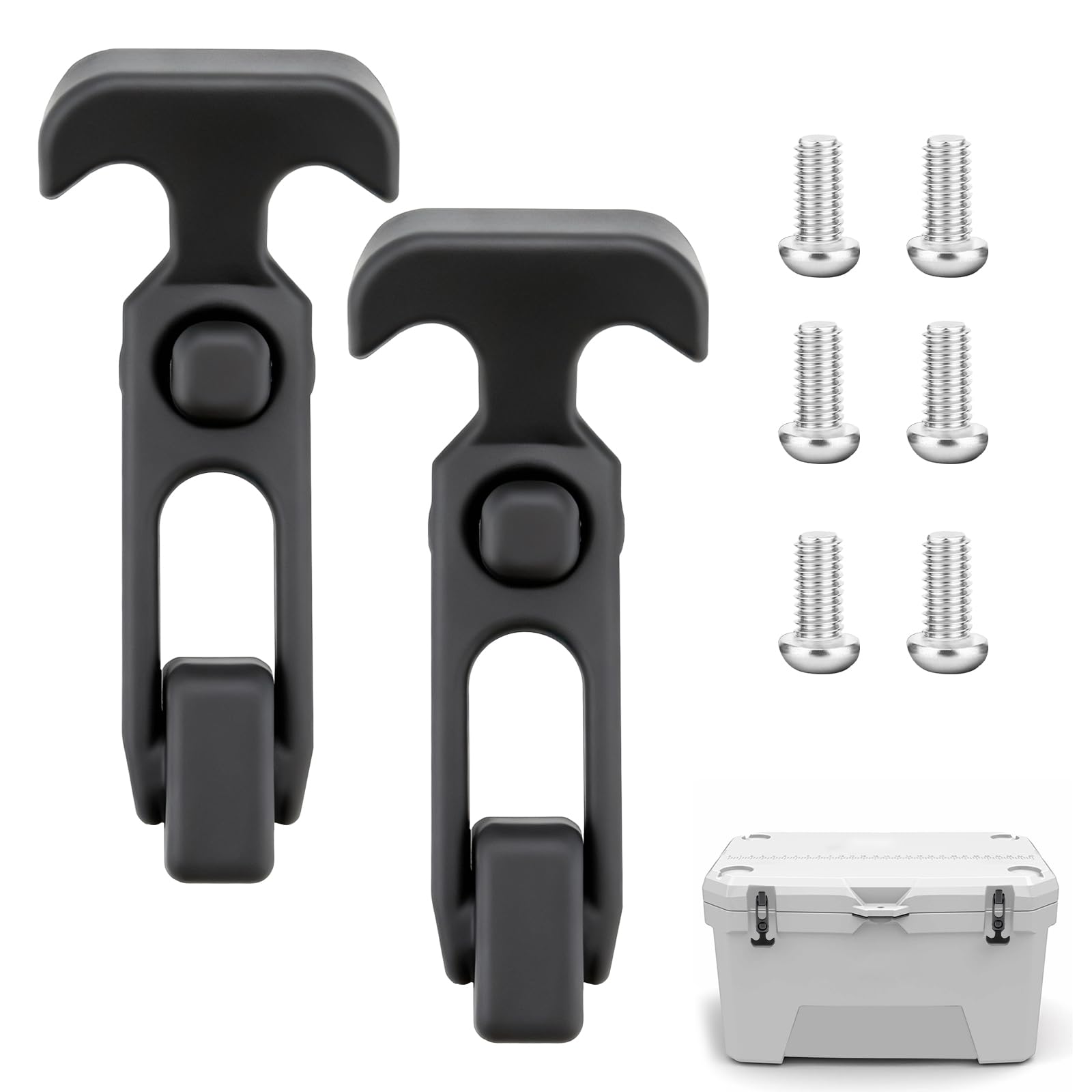 2 Pack Cooler Latches Compatible with Ozark Trail, Replacement Lid