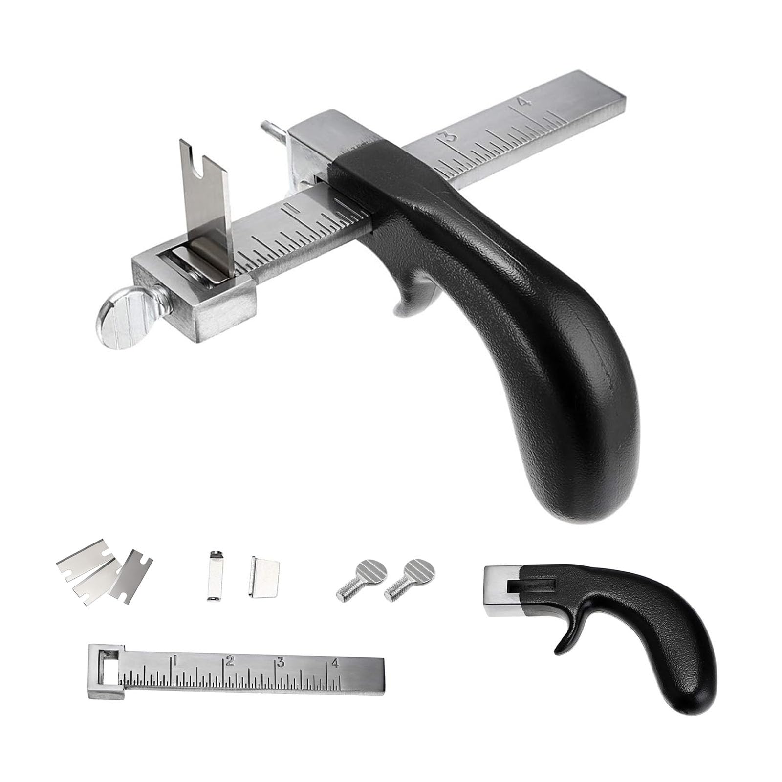 Leather Strap Cutter,Leather Cutting Tool, Adjustable with 3 Blades Leather Cutter.-image-37