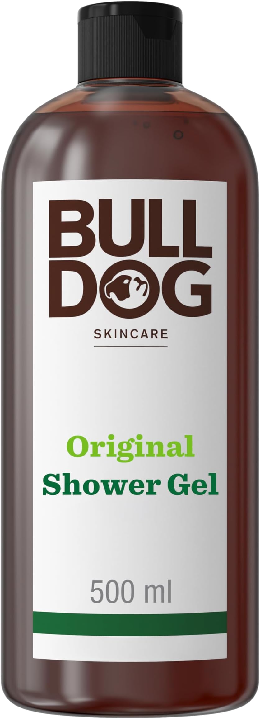 Bulldog Skincare Original Shower Gel for Men, Natural, Refreshing Men's Shower Gel, 500 ml