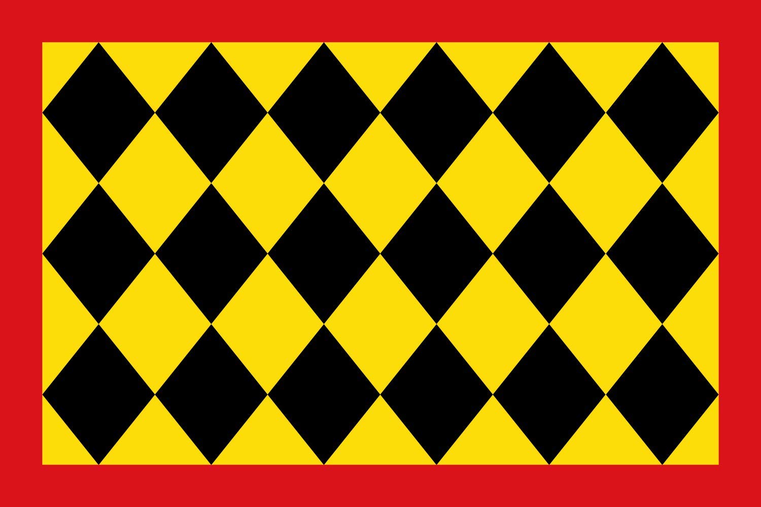 Drapeau paysage Malla au format horizontal grand modèle pour mât