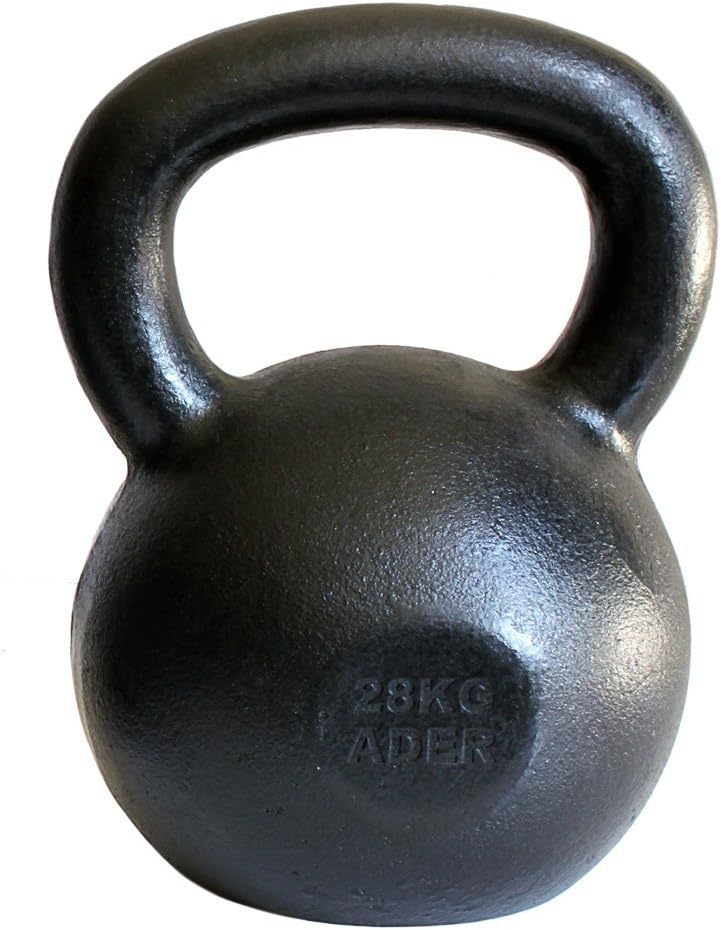 Ader Premier Kettlebell 28kg (62lb) with Free Gym Chalk