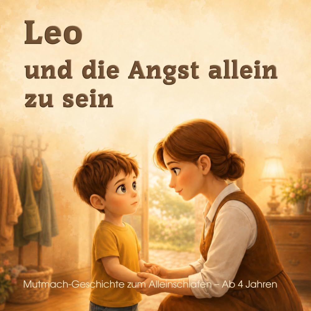 Leo und die Angst, allein zu sein: Ein liebevolles Kinderbuch über Trennungsangst, alleine schlafen und Einschlafen für Kinder ab 4 Jahren (Leo & Sparky – Starke Gefühle)