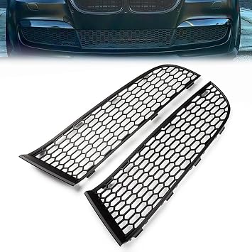 Matte Black Honeycomb Bumper Grille for BMW F01 F02 2009-2015