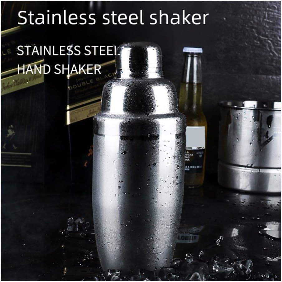 Cocktail Shaker Stainless Steel Cocktail Shaker Cup - Bar Mixer Jug for KTV & Home(750ml)