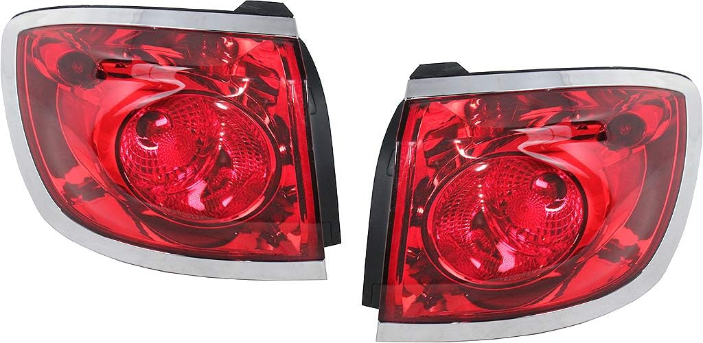 Garage-Pro Tail Light Pair for Buick Enclave 2008–2012 Outer (Halogen With Bulbs)