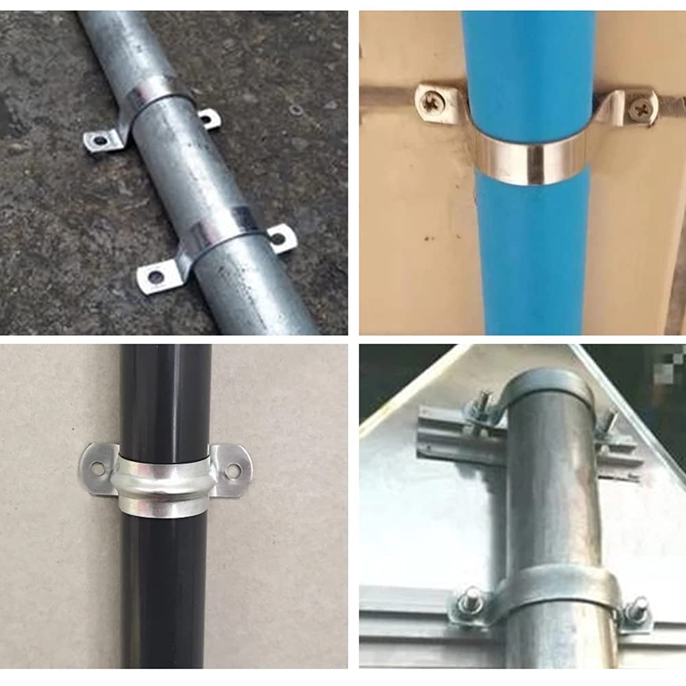 10 Morsetti A U In Acciaio Inox 304 Per Tubi Da 50mm - Fascette Per Impianti Idrici E Riscaldamento - Foto 4