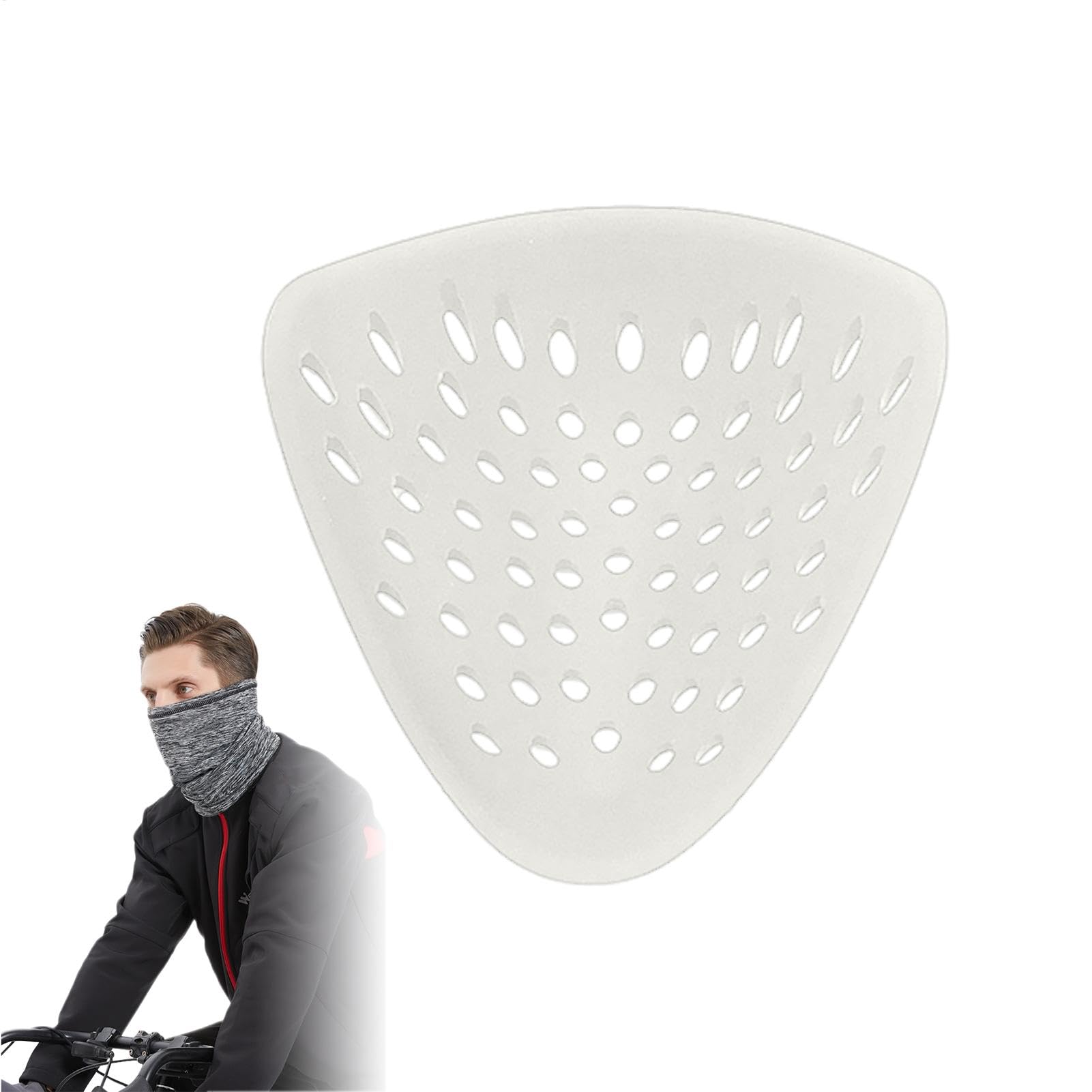 3-d Inner Bracket Support Silicone Adult Face sh-ell, 3-d Face Masque, Face Masque Adults 3-d Inner Bracket, Face Protection Face Cover Costume Role-Playing Props For Cycling, Cosplay