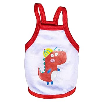 Dog Vest Dog Shirt Pet Summer Clothes for Puppy Dogs
