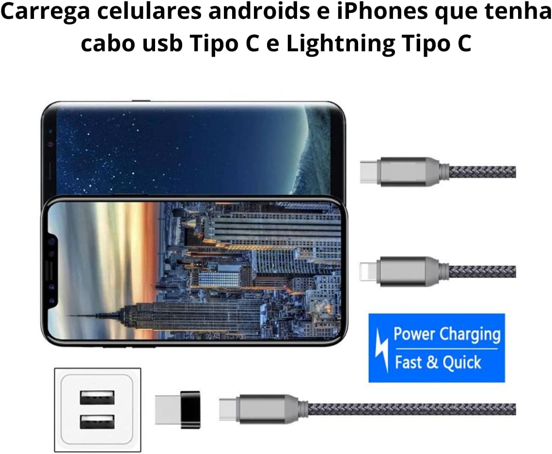 Adaptador Usb Tipo C Para Micro Usb P/ Mi A1 S8 S9 Zenfone Leeco