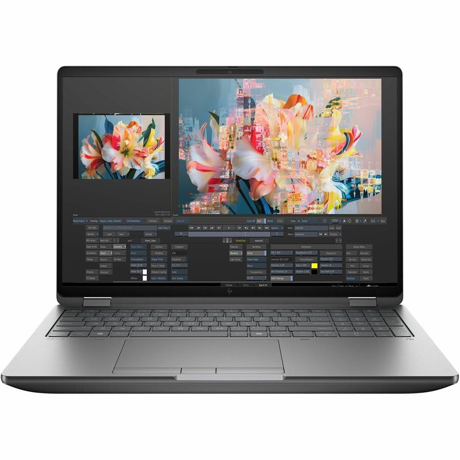 Image of HP ZBook Fury G1i 16 inch Mobile Workstation - WQXGA - Intel Core Ultra 7 265HX - vPro Technology - 32 GB - 512 GB SSD - Meteor Silver - Intel WM880 Chip - 2560 x 1600 - Windows 11 Pro - RTX Pro 1000 Blac