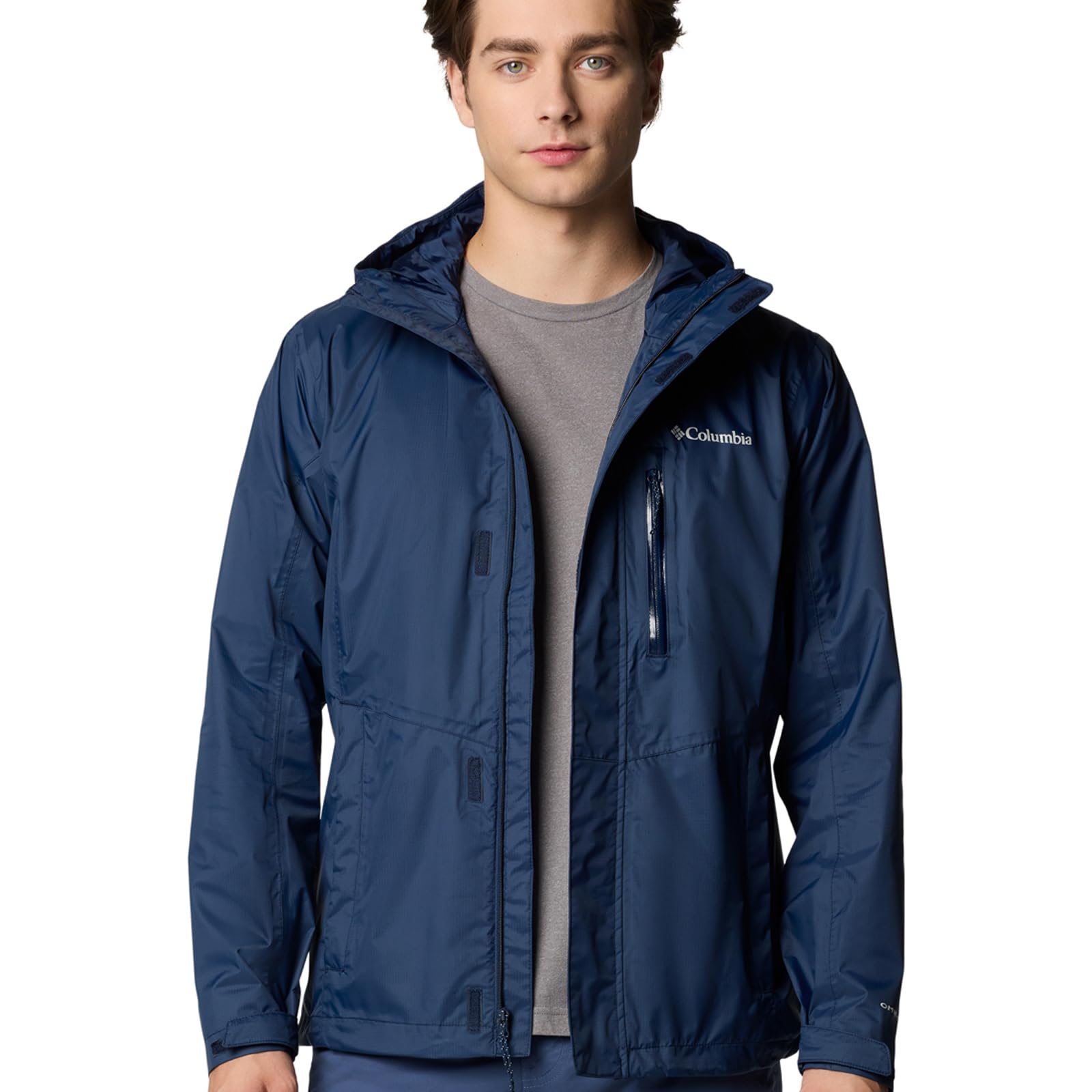 Columbia Męska kurtka Pouring Adventure 3, Collegiate Navy, L