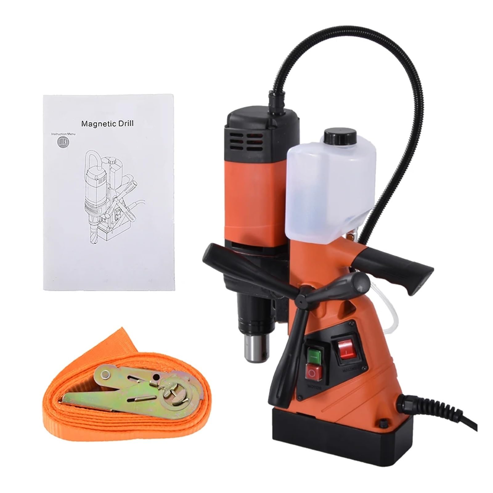 Taladradora y roscadora magnética automática DX-35 10-35MM pequeña base magnética taladro 1100W,Herramientas mecánicas