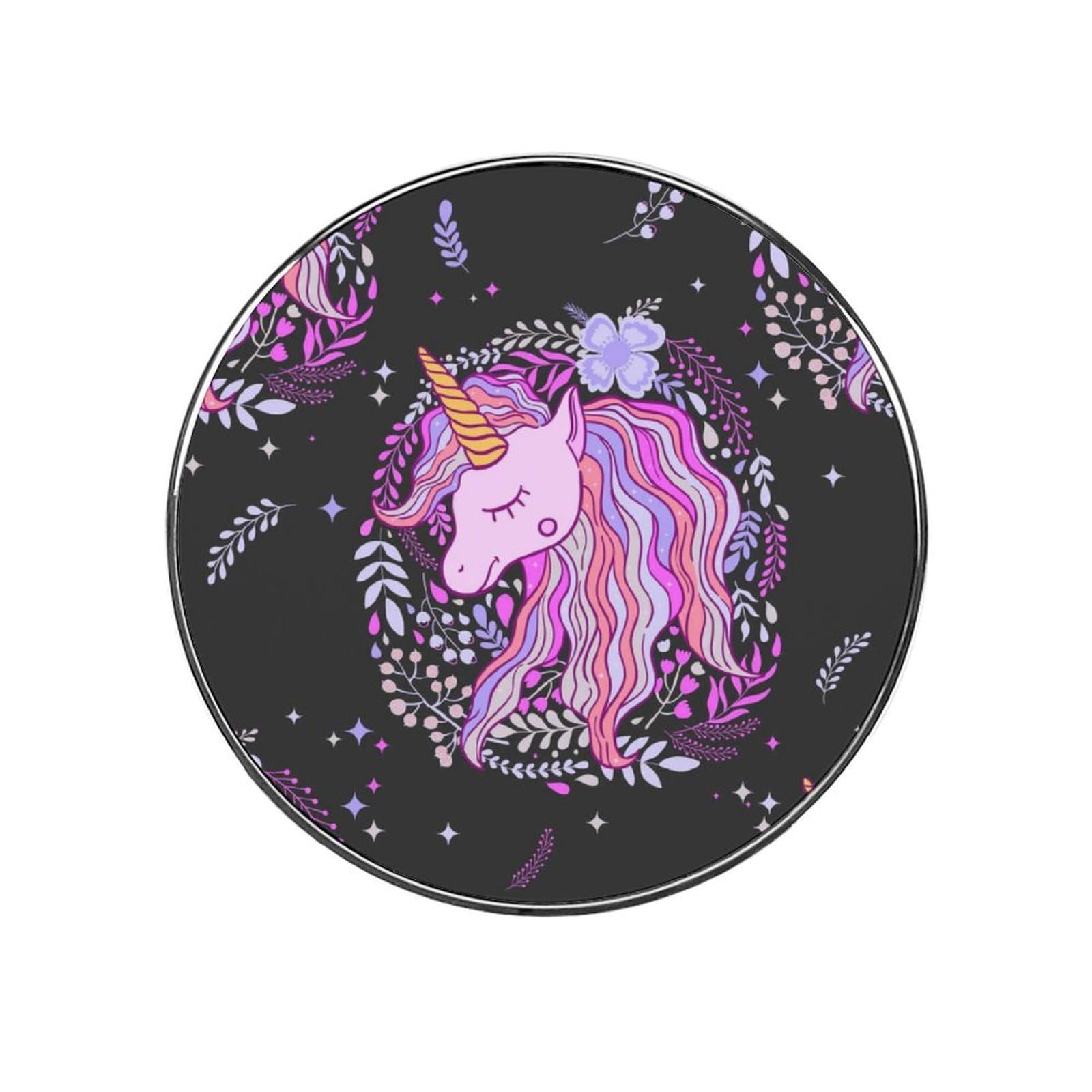 Purple Unicorn Magnets For Fridge Kitchen Decoration For Refrigerators Whiteboards
