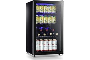WANAI Mini Fridge Glass Door: The Ultimate Cooling Solution for Compact Spaces