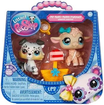 Littlest Pet Shop Minişler 2'li Figür Seti Seri 4 Collie Köpek ve Kuzu