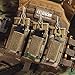 EXCELLENT ELITE SPANKER Open-Top Single/Double/Triple Molle Mag Pouch for M4 M14 M16 AK AR Elastic Rifle Magazines for Pistol Mag Pouch(Multicam)