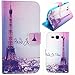 Custodia Antiurto Welovecase Custodia IPhone 14 Pro Con Porta Carte E Specchio - Cover Protettiva 3 Strati Viola Custodia Portafoglio Iphone 14 Pro Welovecase Viola