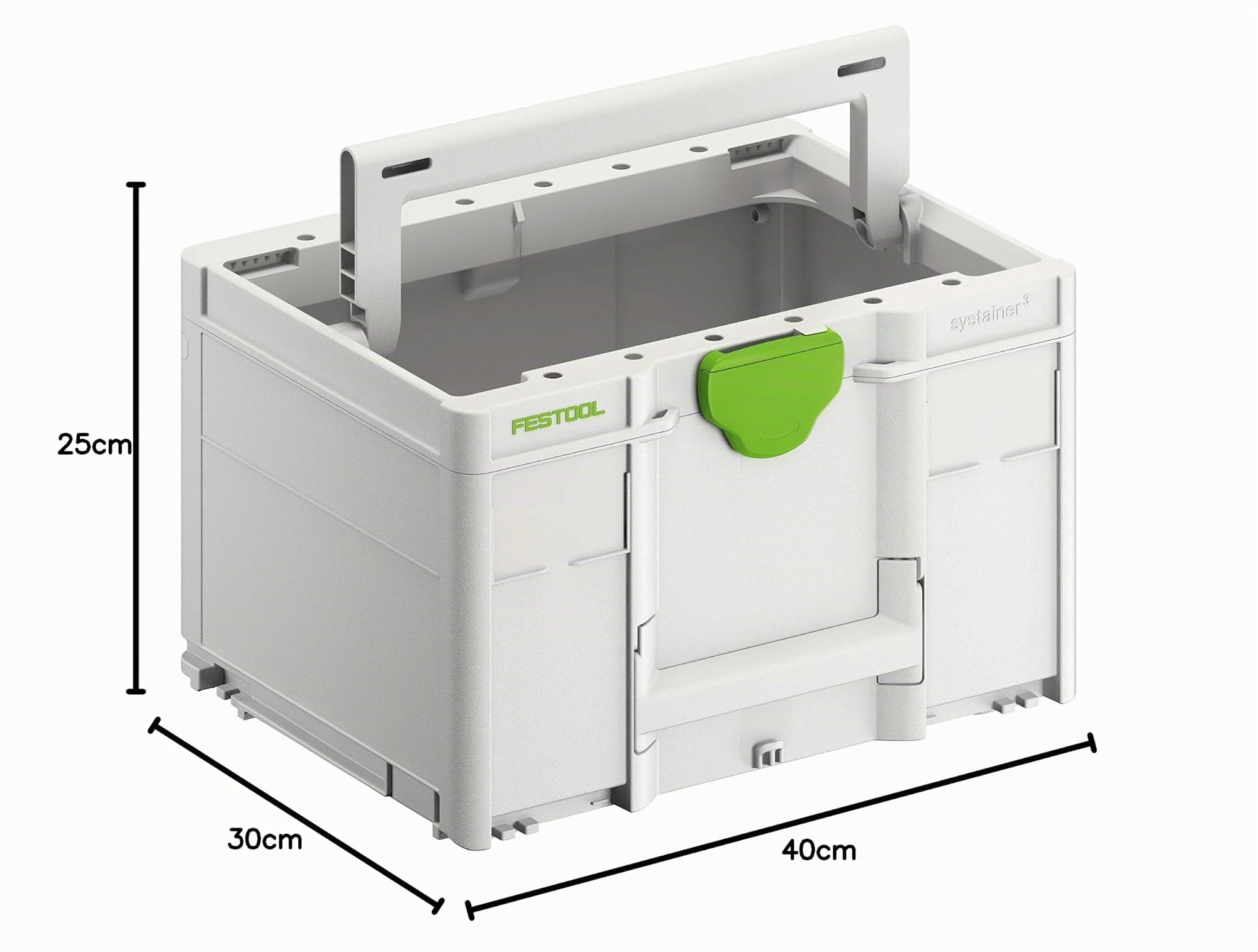 Festool Systainer³ ToolBox SYS3 TB M 237 - Offen, 21,4 l