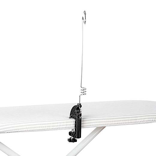 IneVibe Cord Holder for Ironing Board - Flexible Iron Cord Minder and Cable Support, Tidy and Practical