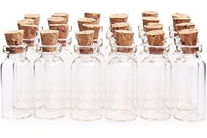 2ML 16x35mm Tiny Glass Bottles with Cork