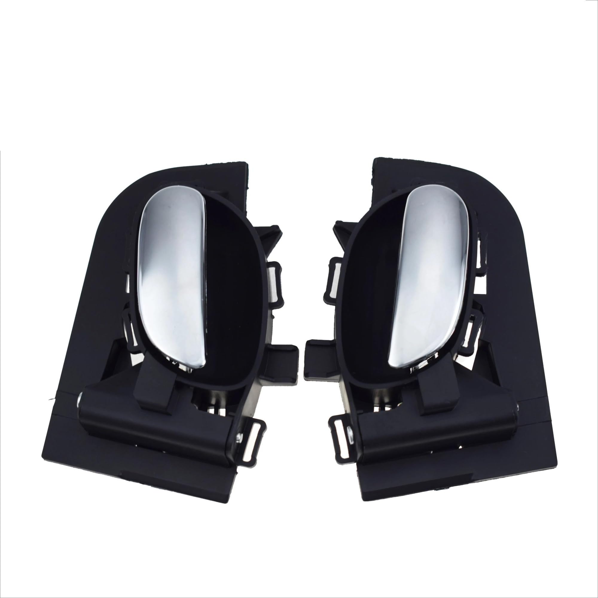 Dtsgcx 2 Pcs Left Right Kit Car Interior Door Handle Or Frame Bezel Front Rear Left Driver Or Right Passenger For Peugeot 206+ 09-13 207 08-14