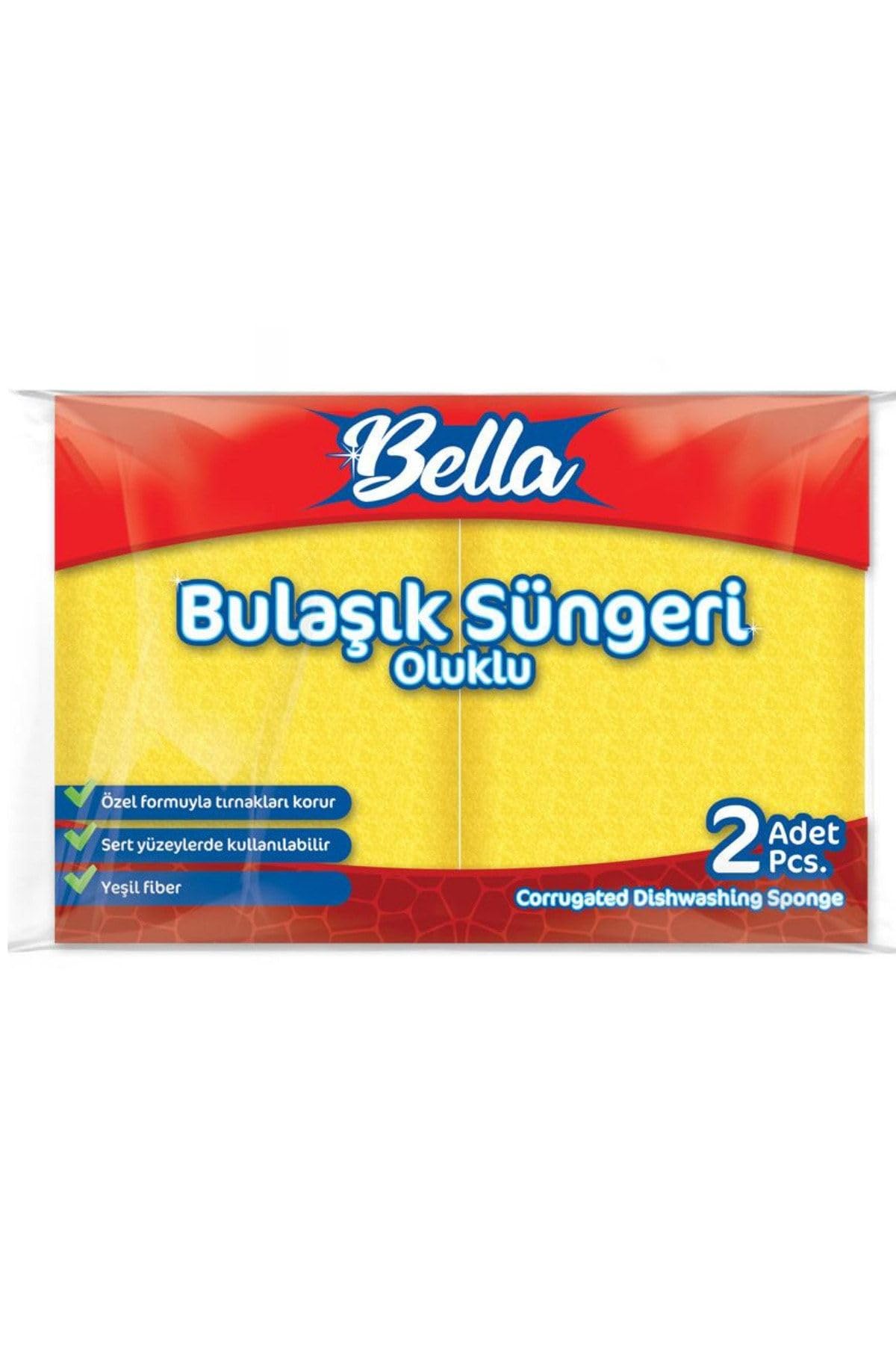 Banat Bella Oluklu Bulaşık Süngeri 2'Li