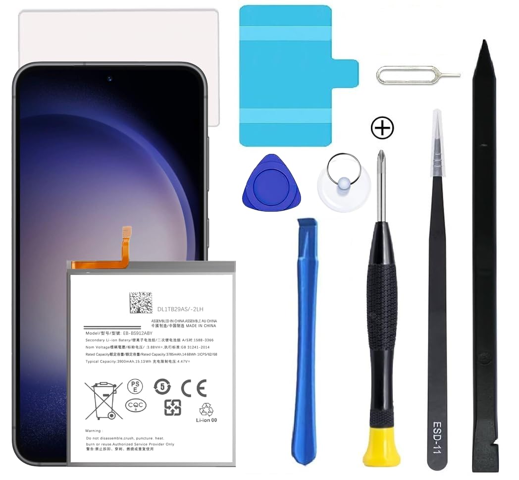 Amazon.com: AFSONGOO Galaxy S23 Battery,Upgraded Battery