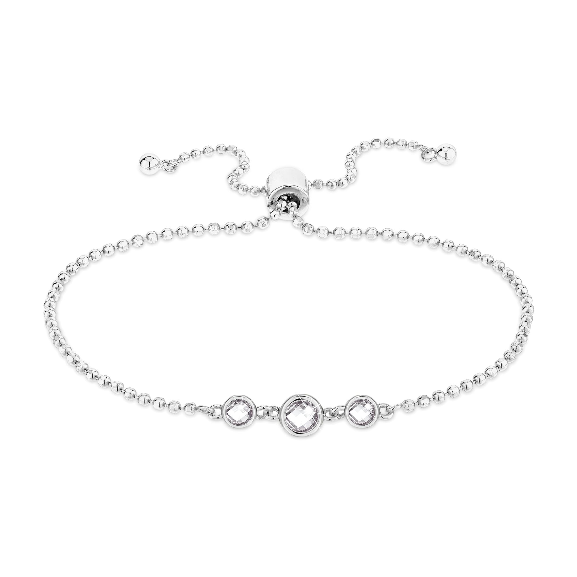 Tamaris Bracelet TJ-0606-B-22 925 Silver, 22 cm, Silver, Cubic Zirconia