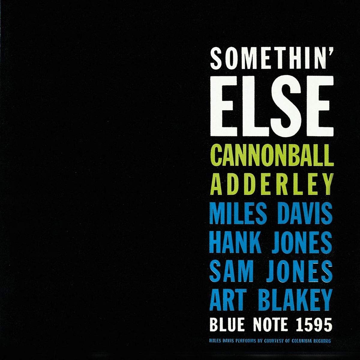 Cannonball Adderley Somethin' Else CD NEW