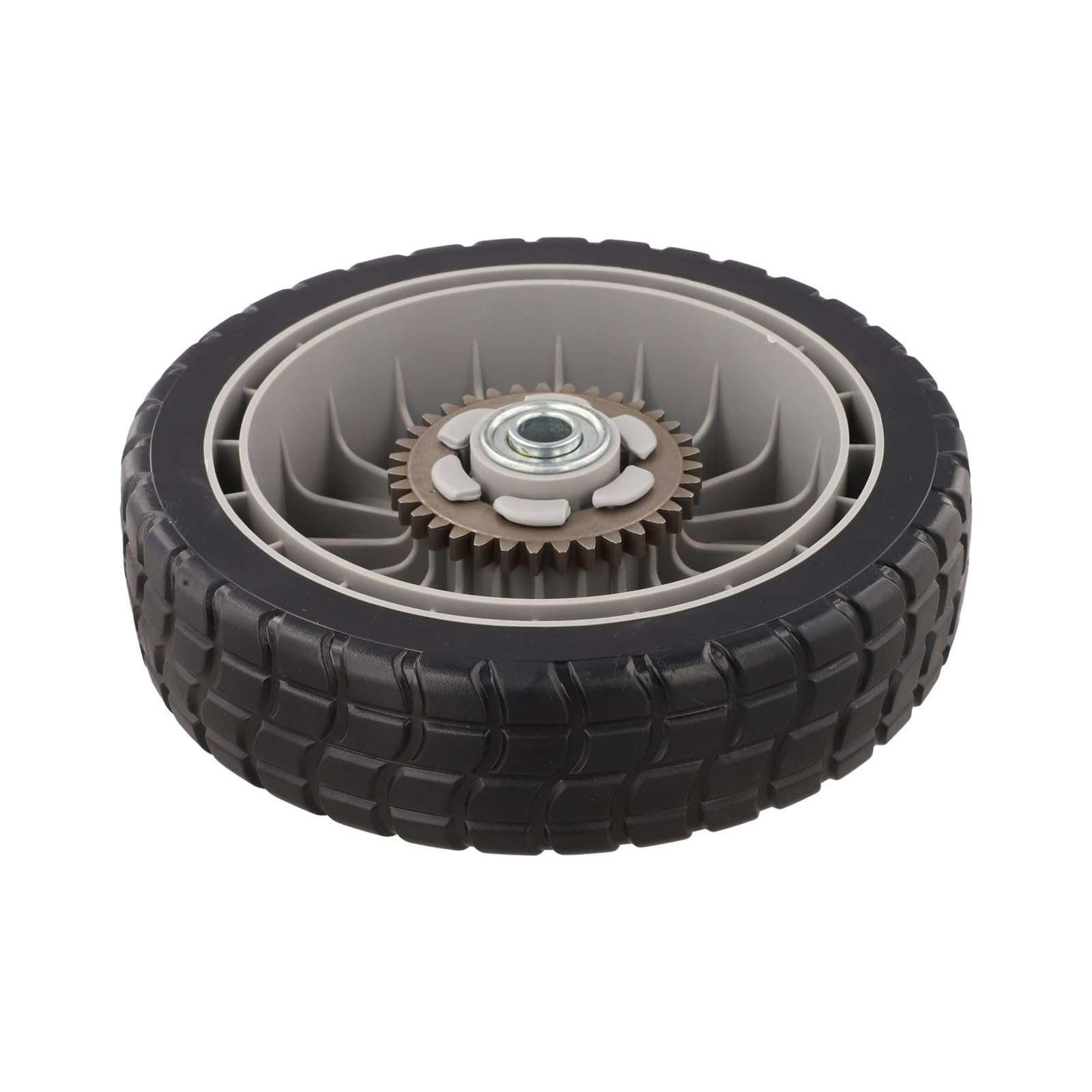 Ruedas para cortacesped, compatible con Honda, HRT216 HRR216 HRS216 | Diametro de 8 pulgadas, plastico y goma, HRZ216, HRR216 S3DA(Rear wheels)